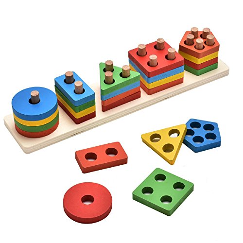 Giochi didattici per bambini autistici: puzzle cognitivo a 2 pezzi 