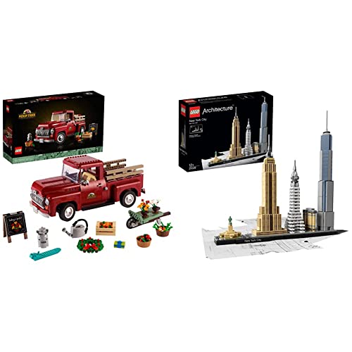 LEGO Pickup, Mattoncini da Costruzione per Adulti, Modellino da Collezione,  Idee Regalo, Hobby Creativi, 10290 – Giochi e Prodotti per l'Età Evolutiva