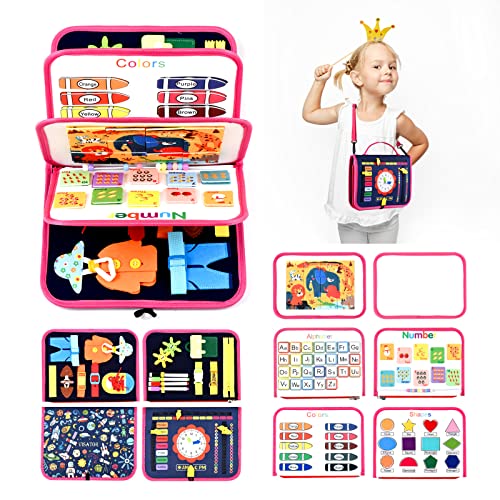 VISATOR Giochi Montessori 1 2 3 4 Anni Busy Board Quiet Book Pannello  Sensoriale Bambini Montessori Ragazzo Ragazza Libri Sensoriali Giochi  Sensoriali Autismo Giochi Educativi(Bleu) – Giochi e Prodotti per l'Età  Evolutiva