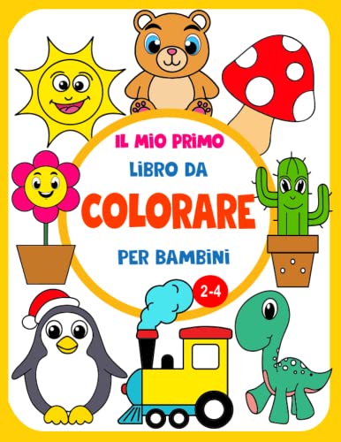 Semplice pagina da colorare. Libro da colorare per bambini