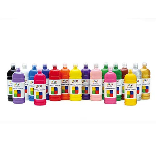 Primo, Tempera primi passi, Bottiglia da 1000 ml, colore Rosa : :  Giochi e giocattoli