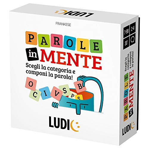 Ludic Parole In Mente Scegli La Categoria E Componi La Parola It27712 Gioco  Di Società Per La Famiglia Per 2-4 Giocatori Made In Italy - Giochi e  Prodotti per l'Età Evolutiva