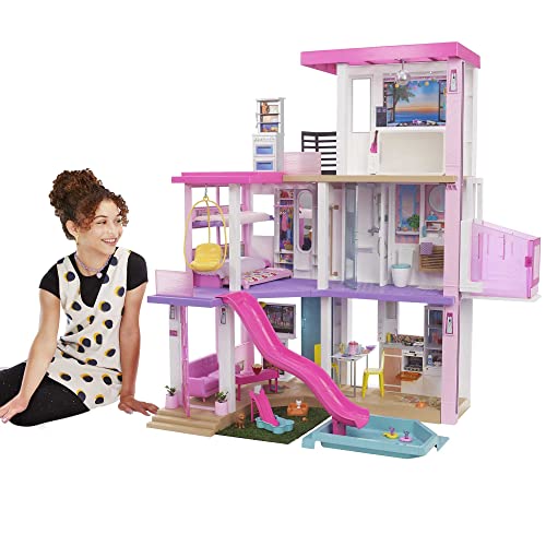 Barbie - Casa di Malibu - Casa Malibu - Playset Trasformabile con  Plug-and-Play - Oltre 25 Accessori - 60