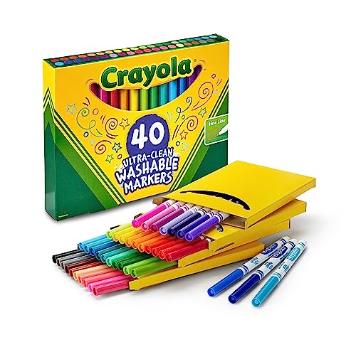 Crayola: 50 Pennarelli Superpunta Lavabili, Gioco Crayola