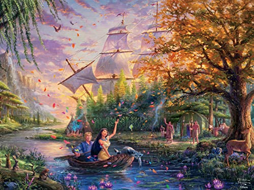 Ceaco - Thomas Kinkade - Disney - 100° Collage - Puzzle da 2000 pezzi :  : Giochi e giocattoli