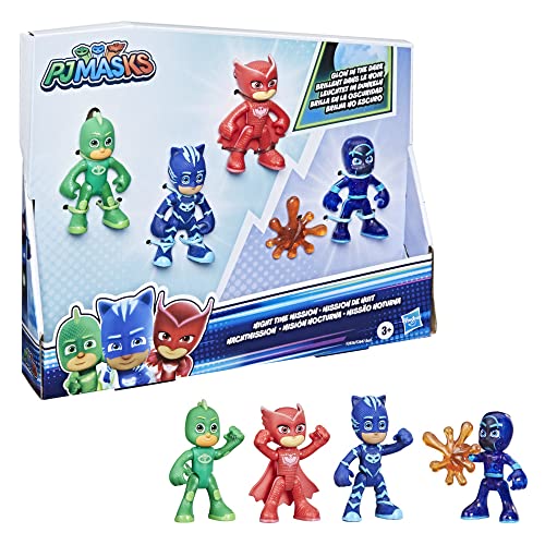 PJ Masks - Super pigiamini, Hero and Villain, set di action figure - PJ  Masks