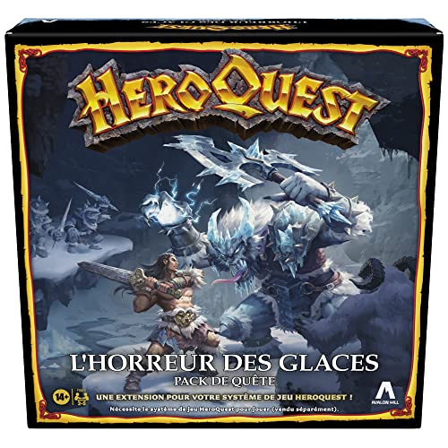 Hasbro Gaming HEROQUEST Frozen Horror (IT),Multicolore, L, F5815101 -  Giochi e Prodotti per l'Età Evolutiva