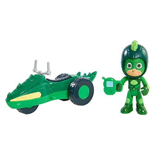 Majorette - Pj Masks Gift Pack con 3 Veicoli in Die Cast, 203143000, + 3  Anni, Inclusi Mini Personaggi 7 Cm