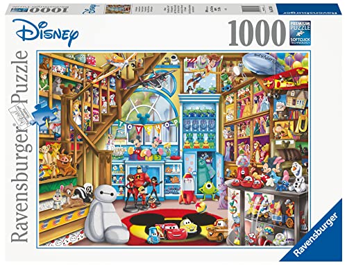 Ravensburger – Puzzle Il negozio di giocattoli Disney, 1000 Pezzi, Puzzle  Adulti – Giochi e Prodotti per l'Età Evolutiva