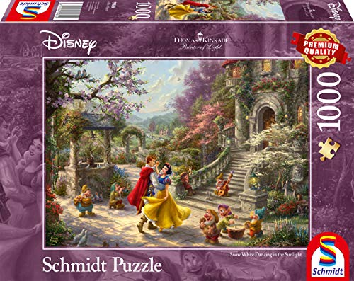 Schmidt Thomas Kinkade: Disney Snow White Dancing with the Prince Jigsaw  Puzzle (1000pc) – Giochi e Prodotti per l'Età Evolutiva