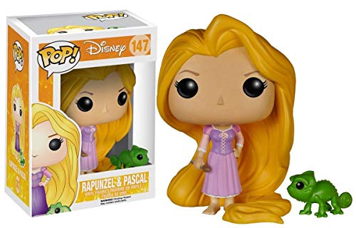 Funko Tangled Pop! Vinyl Figure Rapunzel & Pascal 9 cm Inside Mini Figures  - Giochi e Prodotti per l'Età Evolutiva