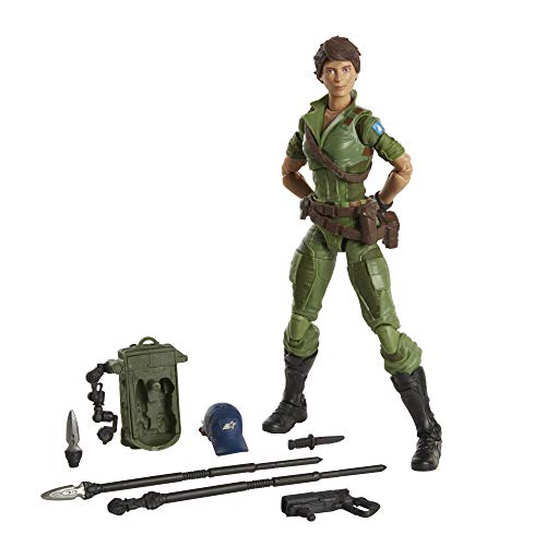 Hasbro CS FIGURE ROCKET GI Joe Classified Series Lady Jaye Action Figure 25  Giocattolo da collezione premium con accessori multipli Scala da 6 pollici  con pacchetto artistico personalizzato – Giochi e Prodotti