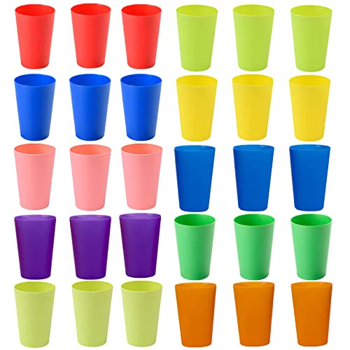 50 bicchieri di plastica trasparenti senza BPA per tè freddo