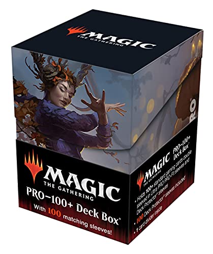 Ultra PRO - Magic: The Gathering Commander Innistrad Midnight Hunt PRO 100+  Card Deck Box e 100 custodie per carte, protezione per carte da collezione  - Giochi e Prodotti per l'Età Evolutiva