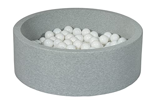 Cesta in plastica morbida chiusa per alimenti di colore bianco.