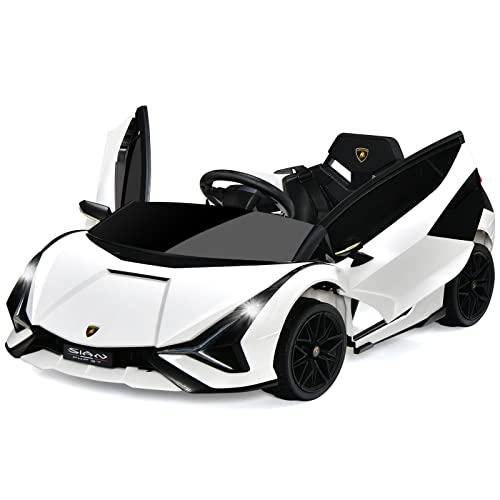 RELAX4LIFE Macchina Lamborghini Elettrica per Bambini, Veicolo
