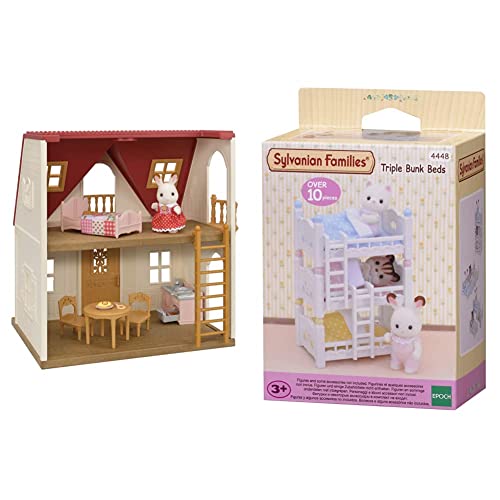 Sylvanian Families 5567 Red Roof Cosy Cottage, Doll-house 