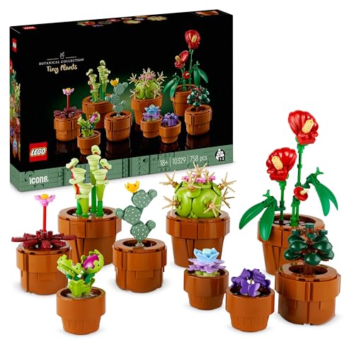 LEGO Icons Bouquet di Rose, Set di Fiori Finti da Costruire, Hobby Creativi  per Adulti, Decorazione Casa con Piante Artificiali, Idee Regalo per Lei o  Lui, per Donna o Uomo, Collezione Botanica