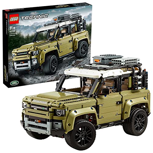 LEGO 42110 Technic Land Rover Defender Off Road 4×4 Car, Exclusive Model  Advanced Building Kit, Collectable Toys Set, Multicolor – Giochi e Prodotti  per l'Età Evolutiva