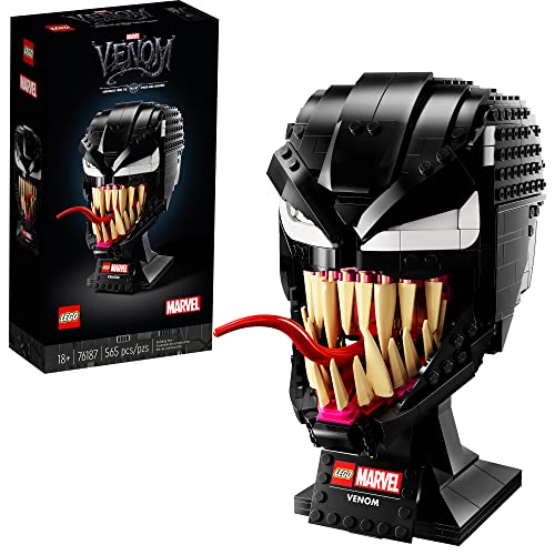 LEGO Marvel Spider-Man Venom 76187 Collectible Building Kit for-Adults Venom-Mask,  Great for Spider-Man Fans, Marvel Movie Watchers and Model-Building  Enthusiasts, New 2021 (565 Pieces) – Giochi e Prodotti per l'Età Evolutiva