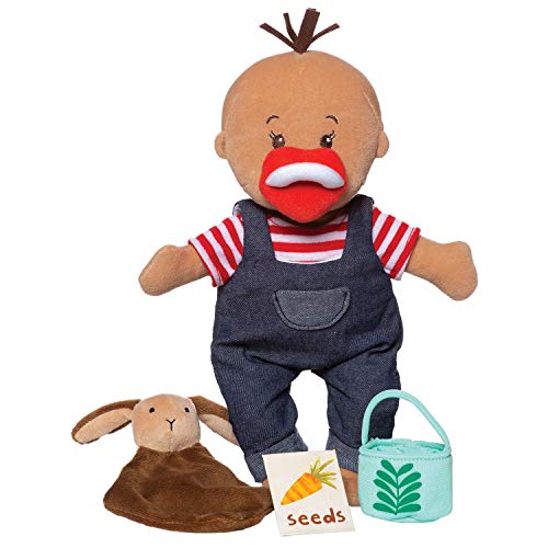 Manhattan Toy- Giocattolo Stella Tiny Farmer Baby Doll Set, Multicolore,  156280 - Giochi e Prodotti per l'Età Evolutiva