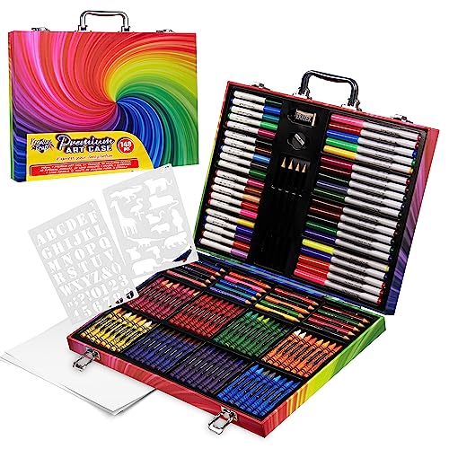 Kit matite colorate da disegno per bimbi: Scatola con 20 Kit 