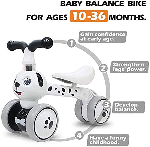 YGJT Bici Senza Pedali 1 2 3 Anni, Bicicletta Bambini Triciclo Bambini,  Mini Bike Equilibrio, Prima Bici Senza Pedali, Primo Regalo di Compleanno  per Bambini (10-36 Mesi) – Giochi e Prodotti per l'Età Evolutiva