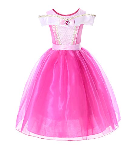 JerrisApparel Ragazze Principessa Aurora Costume Elegante Tulle Festa  Vestito – Giochi e Prodotti per l'Età Evolutiva