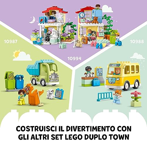 LEGO 10991 DUPLO Il Parco Giochi dei Sogni, Giochi di Costruzioni per  Bambini e Bambine da 2 Anni in su con Balena e Razzo da Costruire, Aiuta a  Imparare Lettere, Numeri e