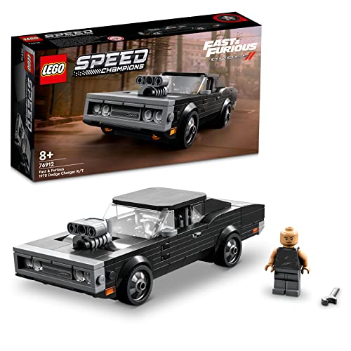 LEGO Speed Champions 2 Fast 2 Furious Nissan Skyline GT-R (R34) 76917 Kit  di costruzione di modelli di auto da corsa, da collezione con minifigure  Racer, set 2023 per bambini – Giochi