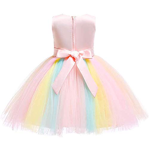 MYRISAM Principessa Abiti Unicorno Costume Carnevale Ragazze Tulle