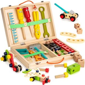 Bayer Chic 2000-Banco da Lavoro per Bambini in Legno Accessori, banco  Attrezzi, Colore Mehrfarbig, 278 30 - Giochi e Prodotti per l'Età Evolutiva