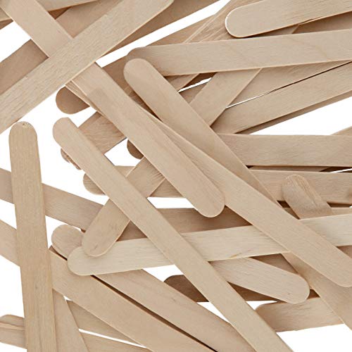 Set da 2000 Bastoncini di Legno, Legnetti dei Ghiaccioli per DIY,  Bricolage, Dolci, HxL 11,5 x 1 cm, naturale – Giochi e Prodotti per l'Età  Evolutiva