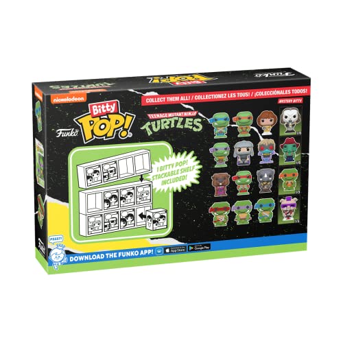 Funko Bitty Pop! Teenage Mutant Ninja Turtles – 8-Bit Raphael, 8-Bit  Donatello, 8-Bit Leonardo E una Mini Figura Misteriosa a Sorpresa – 0.9 Inch  (2.2 Cm) – TMNT da Collezione – Idea