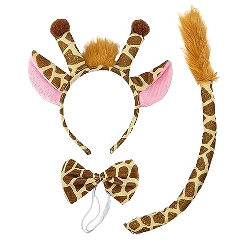 Costume da Giraffa con cappuccio per bambina