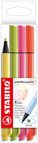 Fineliner Premium - STABILO pointMax - ARTY - Astuccio da 15 - Colori  assortiti : STABILO: : Cancelleria e prodotti per ufficio