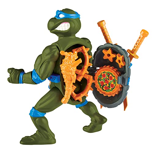 Teenage Mutant Ninja Turtles FIGURA CLASSICA DELLA Tartaruga LEONARDO CON  CONchiglia – Giochi e Prodotti per l'Età Evolutiva