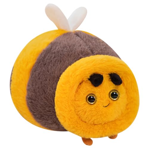 BSNRDX 28CM Ape Peluche Coccinella Insetti Giocattolo Carino Super Soft Bee Peluche Bambola Giocattolo Giocattolo Ape Peluche Morbido per Bambini